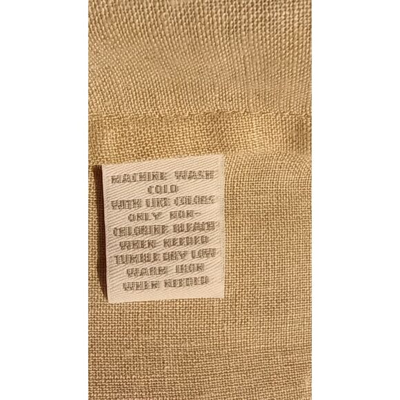 Charter Club Women's XLarge 100% Linen Open Front Blazer - Picture 6 of 7